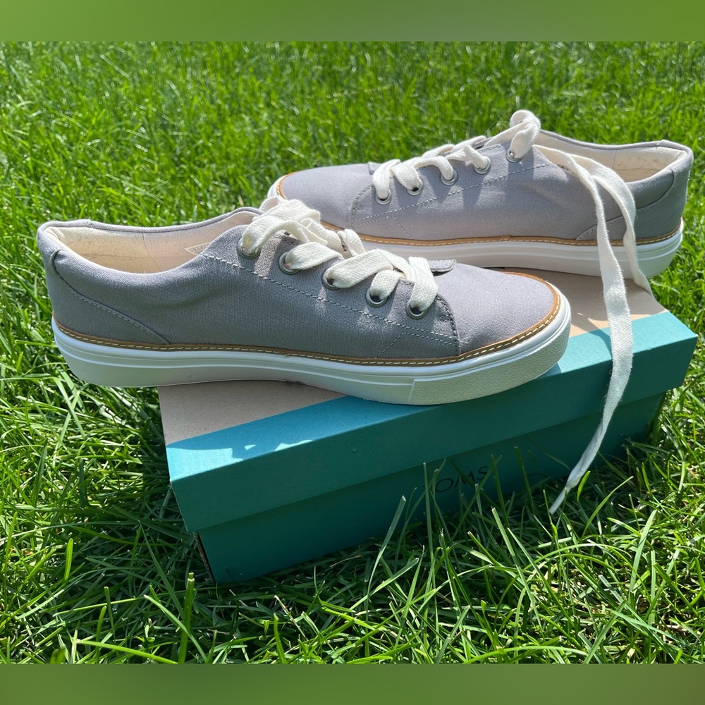 Toms Alex Drizzle Grey Canvas